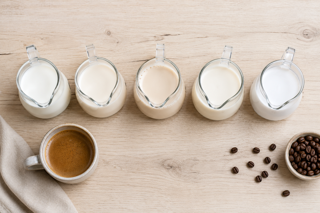 Starbucks milk options calorie comparison