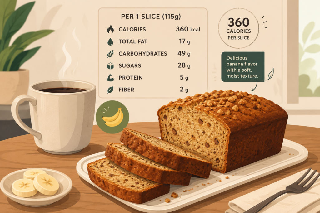 calories in starbucks banana loaf